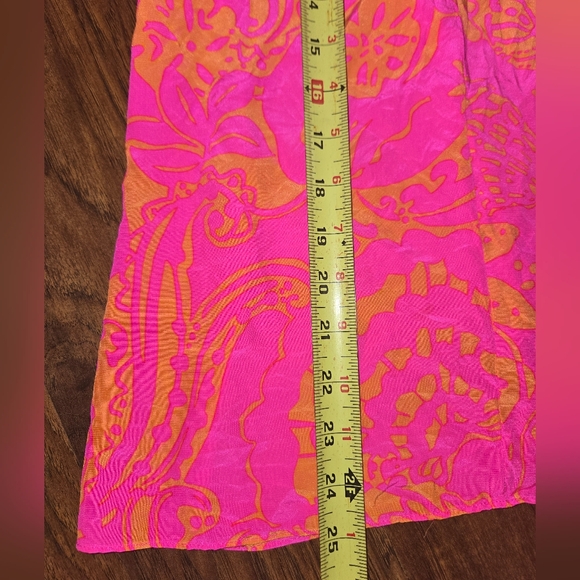 Lilly Pulitzer Medium Pop Pink Seaesta Finn Top - Picture 5 of 6